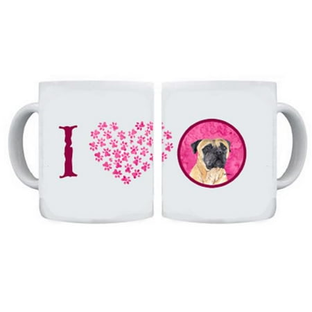Mastiff Dishwasher Safe Microwavable Ceramic Coffee Mug 15 ounce