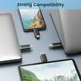 thumbnail image 2 of TOPESEL 2 Pack USB C Flash Drive 32GB 2 in 1 USB 3.0 & USB Type C Thumb Drive Black, 2 of 8