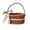 A, variant on FSAGAE Woven Picnic Basket with Handle Vintage Wicker Hamper for Outdoor Food Storage Beige