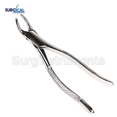Pedo Extracting Forceps Dental Surgical Instrument #151S Serrated