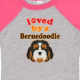 thumbnail image 4 of Inktastic Bernedoodle Dog Lover Boys or Girls Baby Bodysuit, 4 of 5