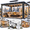 6.56ft×9.85ft, variant on Reinforced Vinyl Heavy Duty Clear Tarp for Patio, UV-Resistant Waterproof Transparent Outdoor Cover with Metal Grommets for Greenhouse & Chicken Coop, Tear-Resistant, Lets Light In