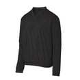 thumbnail image 5 of Port Authority J342 Mens Zephyr V-Neck Pullover, Black - Large, 5 of 6