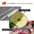 thumbnail image 4 of 6inch Ceramic Bread Knife Serrated kitchen Knife Knife for Steak Fish Cheese Vegetables, 4 of 7