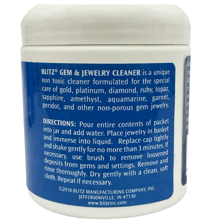 Blitz 8oz Gem and Jewelry Cleaner Concentrate Jar