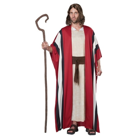 California Costumes Men's Shepherd Moses Adult Costume, Red/Tan, Small/Medium