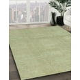 thumbnail image 2 of Ahgly Company Indoor Round Abstract Olive Green Abstract Area Rugs, 7' Round, 2 of 6