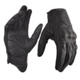 thumbnail image 1 of Guantes de Moto Sibewora Negro Cuero con Pantalla táctil 2XL para Hombre, 1 of 7