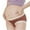 Watermelon Red, variant on Taqqpue Women's Maternity Underwear Low Waist Pregnancy Soft Seamless Maternity Underwear Solid Color Over Bump Panties