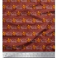 thumbnail image 1 of Soimoi Poly Georgette Fabric Brush Stroke & Spiral Abstract Fabric Prints by Yard 52 Inch Wide, 1 of 3