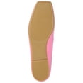 thumbnail image 6 of Journee Womens Zimia Ballet Slip On Square Toe Dress Flats, 6 of 10