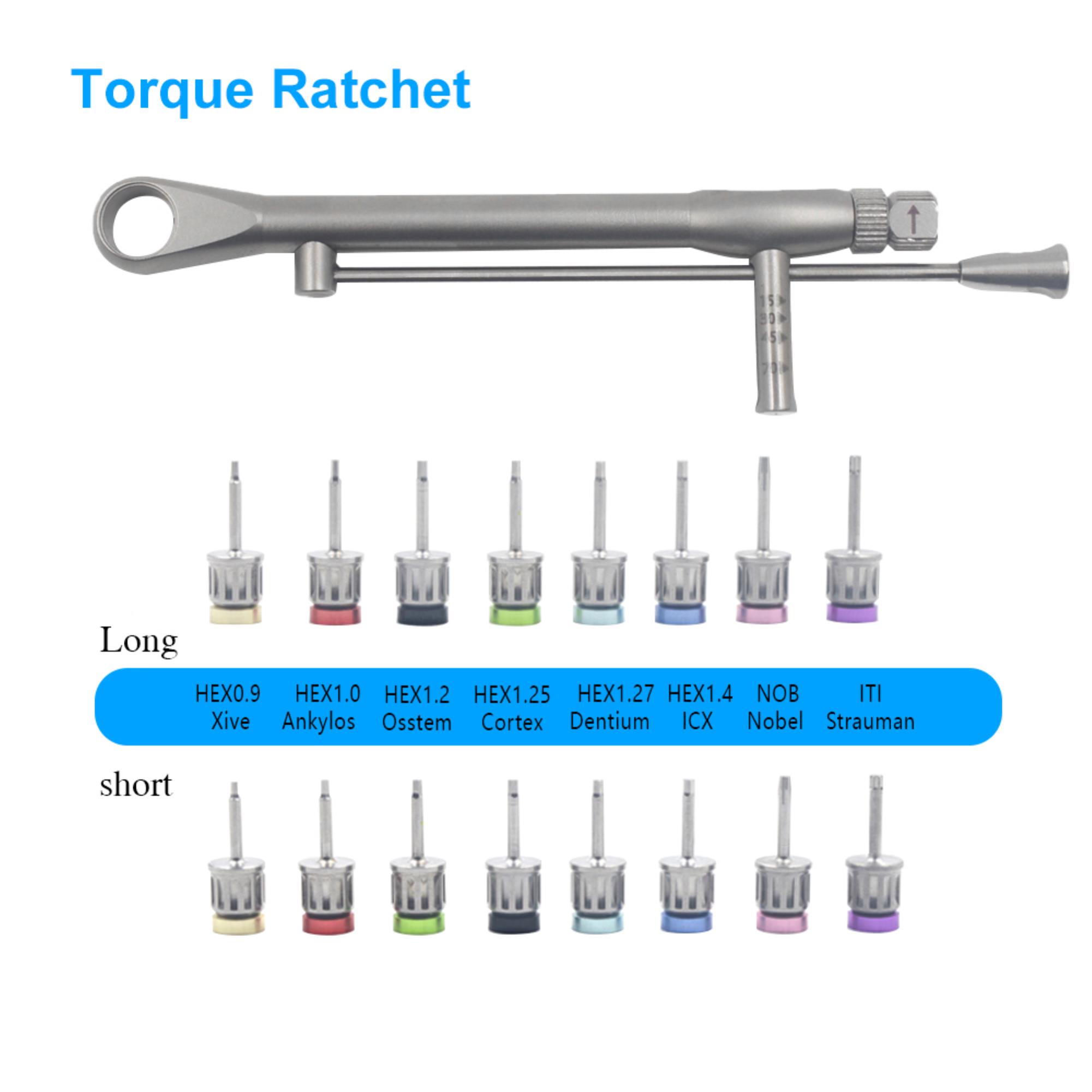 Dental Implant Kit with Universal Wrench & Repair Tools - Easy to Use & Versatile - Ideal for Dentists & Oral Surgeons