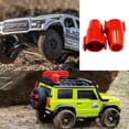 thumbnail image 4 of Xingzhi 2piece Rear Hub Carrier For 1/12 ECX Barrage Easy Installation red 1Set, 4 of 6