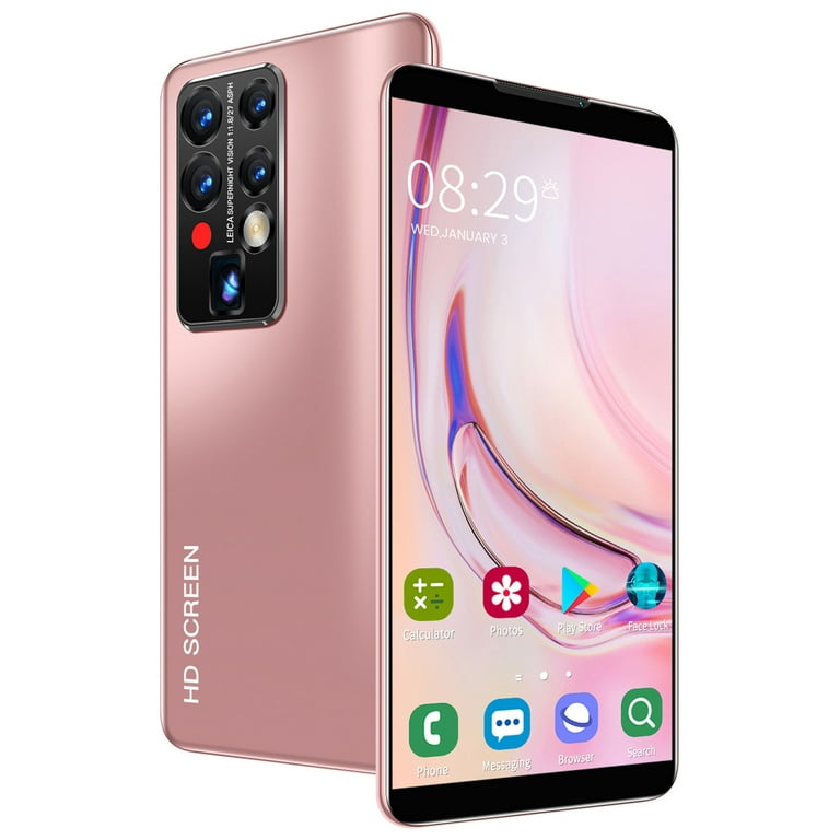 Pink_Tablet Aoujea Smart Phone,Android 8.1 Smartphone HD Full Screen  Phone,Dual SIM Unlocked Smart Phone,1G RAM+16GB ROM,6.1 Inch Cellphones  Mobile Phones on Clearance 