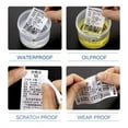thumbnail image 5 of Niimbot B1 B21 B3s Label Paper Sticker self-adhesive Waterproof White Labels For Niimbot B1 Printer Niimbot B21 Printer 5 rolls 40X20mm, 5 of 5