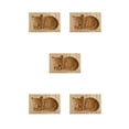 thumbnail image 1 of Bewildely Molde de galletas de portátil en relieve pastel galleta pan de jengibre decoración molde hogar hornear Gadget para fiesta de festival Type2 NO2, 1 of 6