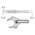 thumbnail image 5 of Llave ajustable Fujiya FLS-28-BG tipo corto 0-28 mm, 5 of 5