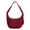 Wine, variant on Crossbody Nylon Crescent Bag for Women Lightweight Small Hobo Dumpling Bag Blue One Size