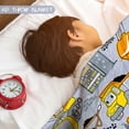 thumbnail image 5 of Aircrafts Trucks Cars Kids Throw Blanket for Baby Toddler Boys,Cars Blanket for Boys Girls Cartoon Trucks Throw Blankets,Fleece Plush Trucks Birthday Gifts Blanket for Couch Sofa Bed Nap, 5 of 6