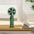 thumbnail image 5 of Baoblaze 90 Degree Foldable Fan Portable Quiet Tabletop Fan for Office Travel Outdoor Green, 5 of 8