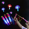 thumbnail image 2 of Juguete de luz LED para fiesta, Catapulta de banda de goma, flecha brillante, helicóptero volador, 1, 3, 5, 10 unidades, 2 of 4