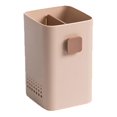 thumbnail image 1 of Caddy organizador de almacenamiento de cubiertos de pie, caja de almacenamiento de tenedores de cuchara de vajilla, 1 of 4