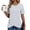 22# Gray, variant on Womens Tops Short Sleeve Shirts Crew Neck Tunic Casual Button Down Sweaters Summer Trendy 2026 Basic Tops Gray S