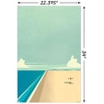 thumbnail image 2 of Art Deco - Beach Wall Poster, 22.375" x 34", 2 of 3