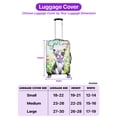 thumbnail image 5 of Boston Terrier Hello Spring Time Flower Floral Nature Travel Luggage Cover Gentleman Dog Lover Gifts Suitcase Dust Protective Decor - 02031, 5 of 5