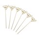 thumbnail image 1 of RUNROTOO 6Ud Soporte De Hierro Dorado Para Plantas De Aire Con Moderno Para O Colgar En Pared, 1 of 8