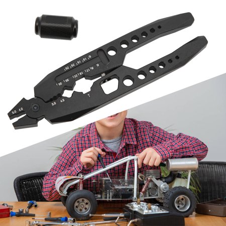 

Domqga RC Car Tool RC Ball Joint Wrench RC Ball Head Plier Clamp Multifunction Kit With Ball Joint Wrench For Remote Control Vehicle Airplane