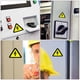 thumbnail image 3 of 25 pegatinas de advertencia de alto voltaje, pegatinas eléctricas de precaución, peligro de descargas eléctricas., 3 of 8