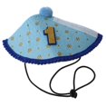 thumbnail image 3 of Artículos para fiestas de cumpleaños de perros, sombrero, pancarta, pañuelo, adorno para tarta., 3 of 5