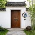 thumbnail image 2 of Btomtd Solar Wind Ground Stake Light Outdoor Courtyard Garden And Decorative Ironwork Hollow-out, 2 of 6