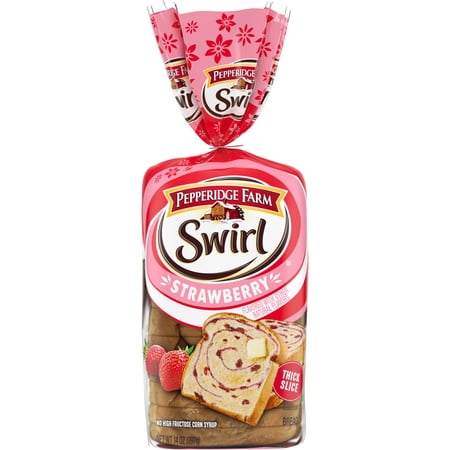 Pepperidge Farm Swirl Strawberry Breakfast Bread, 14 oz Loaf
