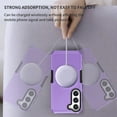 thumbnail image 3 of Dteck Magnetic Case for Samsung Galaxy S22 Compatible with MagSafe, Shockproof Military Grade Protection Magnetic Rugged Case for Samsung Galaxy S22,Purple, 3 of 9