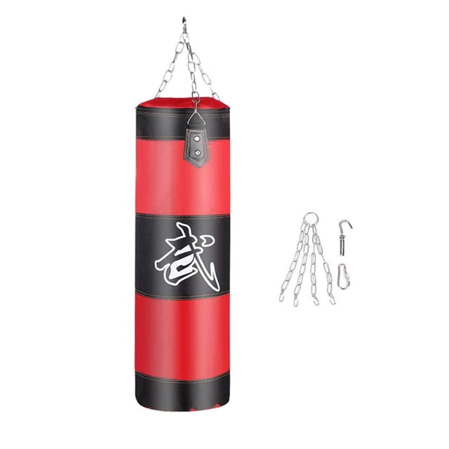 Braveheart 4 Layers Leak-proof Boxing Sandbag Tear-resistant Kick Training Punch Thicken Boxing Fitness Tool 100cm
