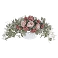 thumbnail image 1 of Marca de bienvenida europea Decoración de dintel de orquídea rosa Flores decorativas para el hogar Boda, 1 of 10