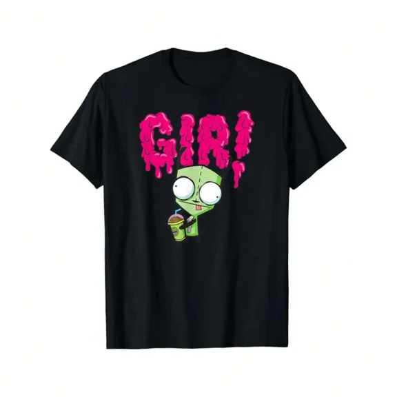 Ladies' Casual T-shirt, Printed Soft Summer T-shirt - Comfortable Versatile