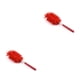 thumbnail image 2 of Injueey Duster Color sólido Reemplazo Telescópico Lavable Manual A prueba de humedad Dormitorio Removedor de polvo Cepillo de limpieza Rojo Rojo 2Conjunto, 2 of 6