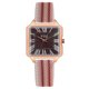 thumbnail image 1 of Reloj de pulsera de cuarzo analógico de acero inoxidable dorado cristalino para mujer a la moda Wmkox8yii gfajkfgbkjabf1504, 1 of 1