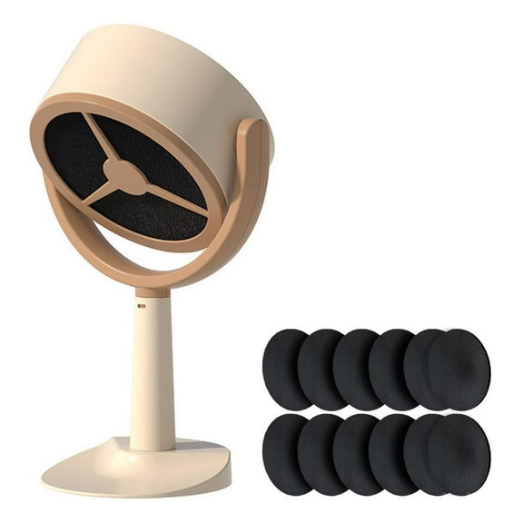 Smoke Away Purifier Fan Rechargeable, Smoke Fan for Smoking Indoors, Household Small Desktop Range Hood Portable Smoke #air# Purifier Fan I9P1