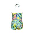 thumbnail image 2 of Hobie girls  Venice High-Neck 2pc Swim Set, 12, 2 of 3