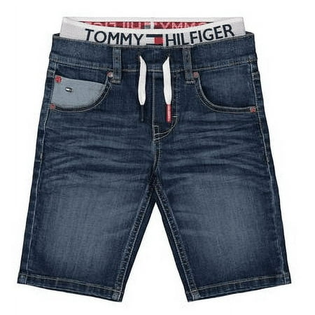 Tommy Hilfiger PORTOLA Toddler Boys Retro Denim Shorts, US 5