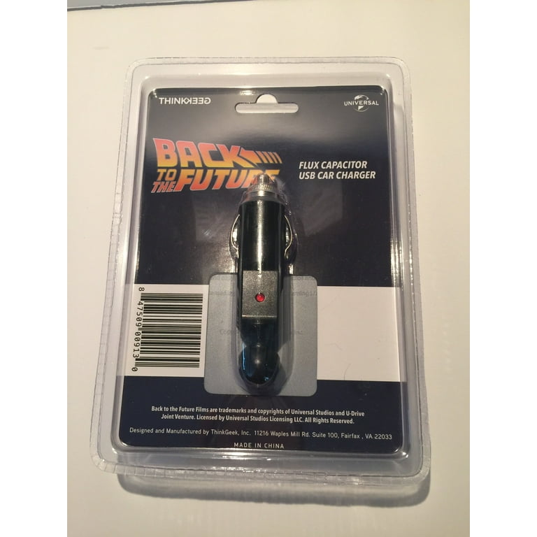 flux capacitor cigarette lighter Back to the Future Flux Capacitor USB Car Charger