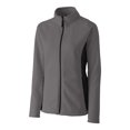 thumbnail image 1 of Clique Ladies' Summit Microfleece Hybrid Full Zip Jacket, 1 of 1
