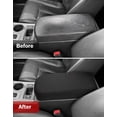 thumbnail image 5 of KBH Center Console Cover for 2013-2018 Nissan Altima Accessories, Nissan Maxima 2009-2014 Middle Console Lid Cover, Soft Nylon Washable Armrest Covering for Car, Black, 5 of 7