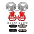 thumbnail image 2 of PowerStop Rear Z23 Evolution Sport Brake Pad and Rotor Kit with Red Powder Coated Calipers Fits: TOYOTA Select Models KC3073, 2 of 2