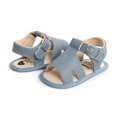 thumbnail image 2 of Coduop Toddler Baby Girl Boys Sandals Solid Soft Rubber Sole Shoes Prewalker, 2 of 9