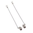 thumbnail image 1 of 2pièces SMA Connecteur RP.SMA Chaîne de Protection Antipoussière Droite, 1 of 8
